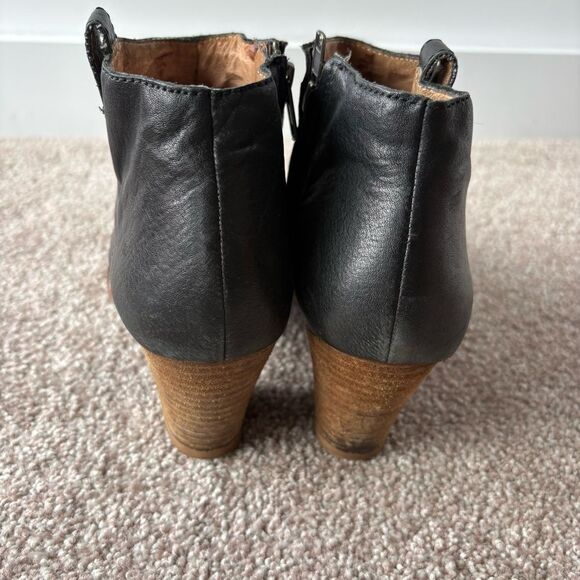 Madewell Billie Boot Black Leather 8.5 - Picture 4 of 8